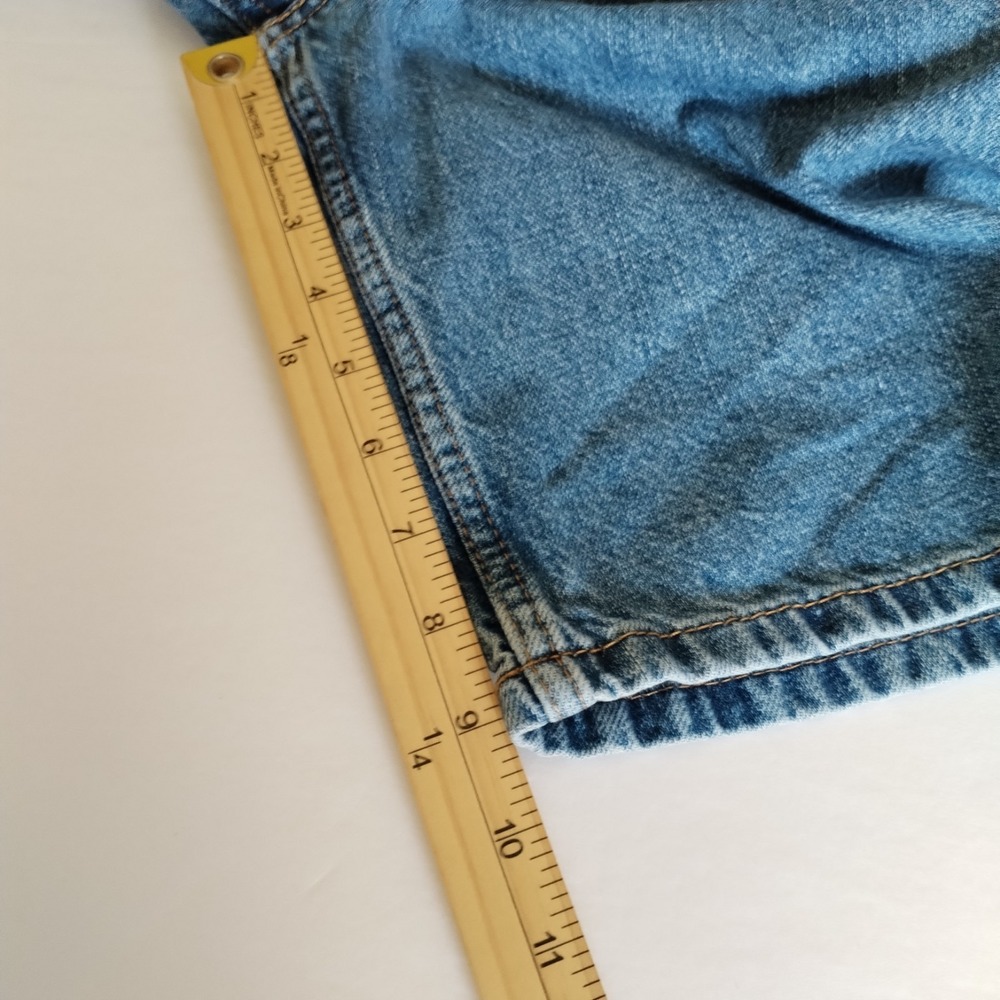 Levi's 550 Relaxed Fit Men's Size 34 Denim Jean Shorts Blue Cotton Light Wash - Picture 8 of 8